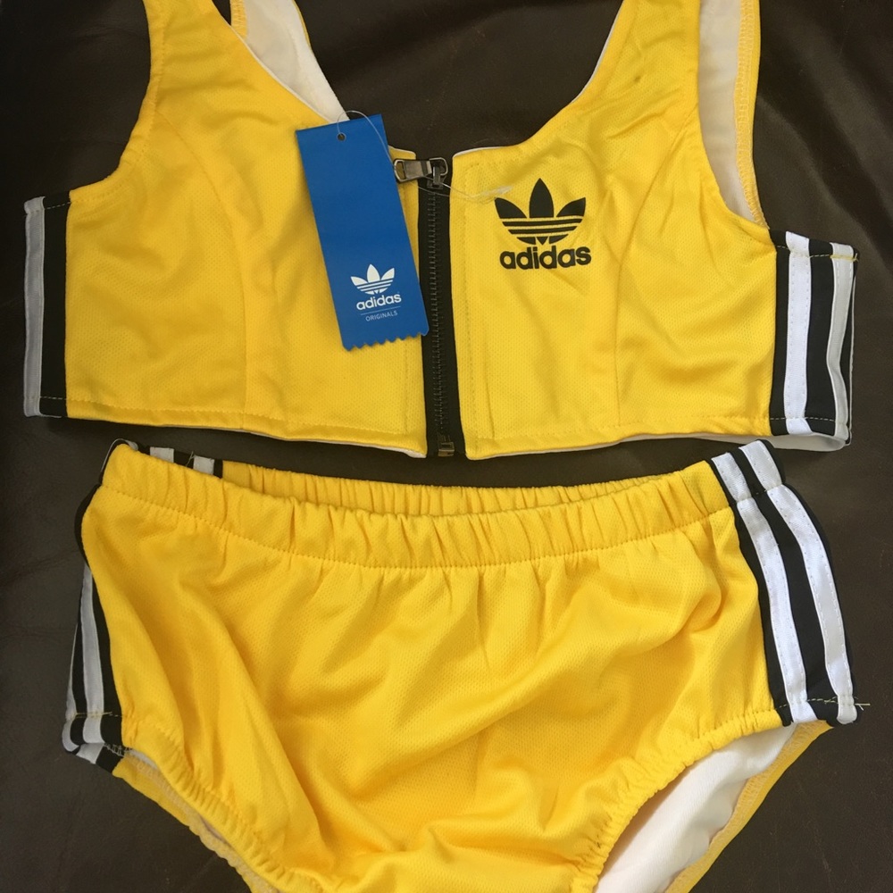 Adidas two piece swimsuit